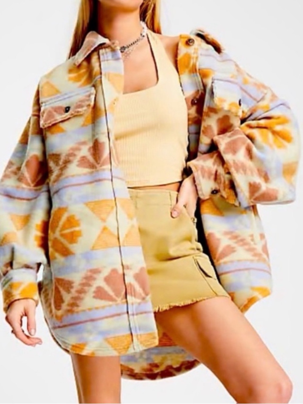 Ruby Jacket in Aztec